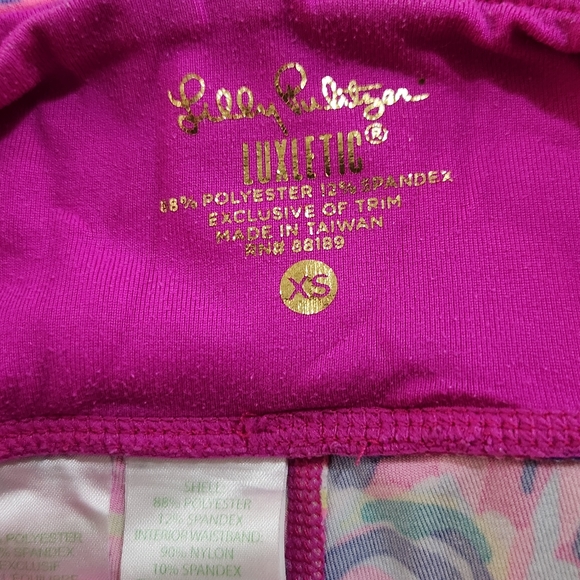 Lily Pulitzer Luxletic UPF 50+ Cropped Leggings - Picture 4 of 4